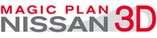 Nissan Magic Plan 3D Logo